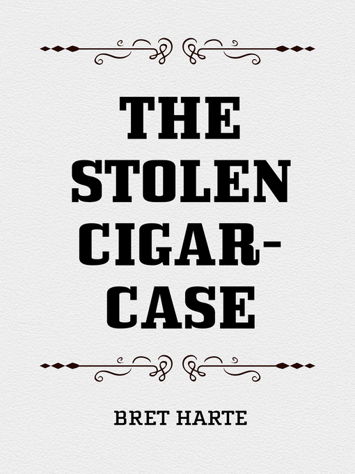 Cover image for The Stolen Cigar-Case